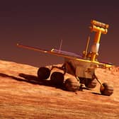When was the first Mars landing and how many rovers are on the surface of the Red Planet? (Pic: Shutterstock)