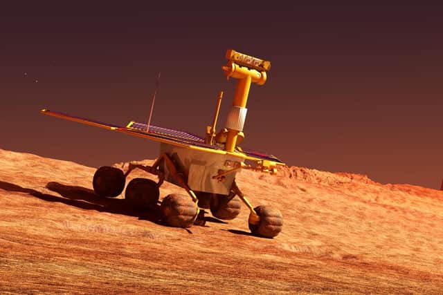 When was the first Mars landing and how many rovers are on the surface of the Red Planet? (Pic: Shutterstock)