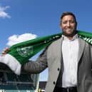 Lee Johnson was appointed as Hibs manager last month. Picture: SNS