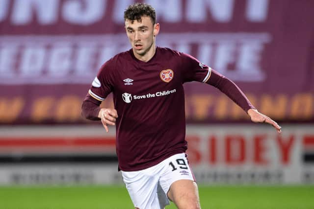 Andy Irving has issued a message of thanks to Hearts and the club's fans.. (Photo by Paul Devlin / SNS Group)