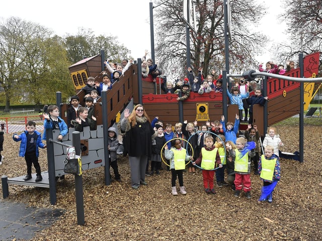 Reporter Jolene Campbell likes to visit the playpark at Leith Links with her daughter. She said: "My 6-year-old daughter calls this the 'pirate park' because it has a pirate ship. The massive spiders' web climbing frame is great. We both like a go on the flying fox but I only do this for my daughter's benefit, of course."