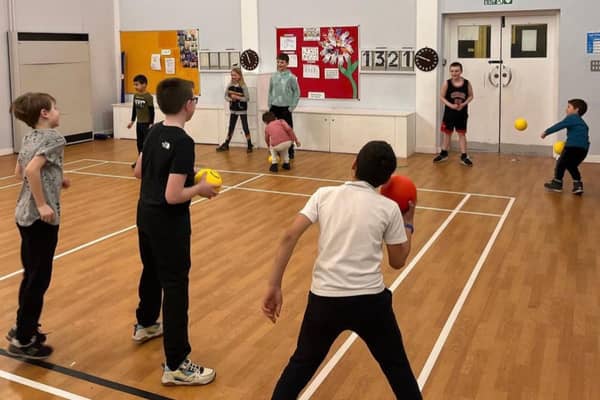 The Granton Giants train every Thursday at the Wardie Residents Club at 125 Granton Road. Ages 6-11 starts at 6.25pm and ages 11-15 starts at 7.30pm. Photo: Granton Giants