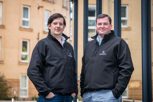 Boundary was founded by Robin Knox (right) and Paul Walton, the duo behind intelligent payment system IPOS, which was acquired by Swedish firm iZettle in 2016, itself later acquired by online payment giant Paypal. Picture: Chris Watt