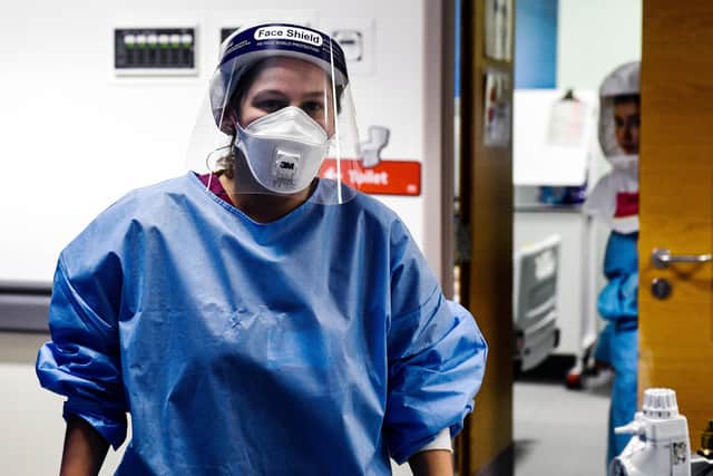A frontline NHS worker. Picture: Picture Michael Gillen/JPIMedia