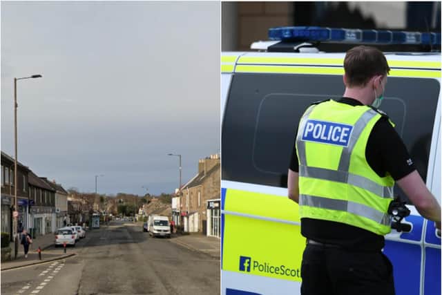 Davidson Mains: Edinburgh tanning salon robbed at knifepoint as police manhunt underway