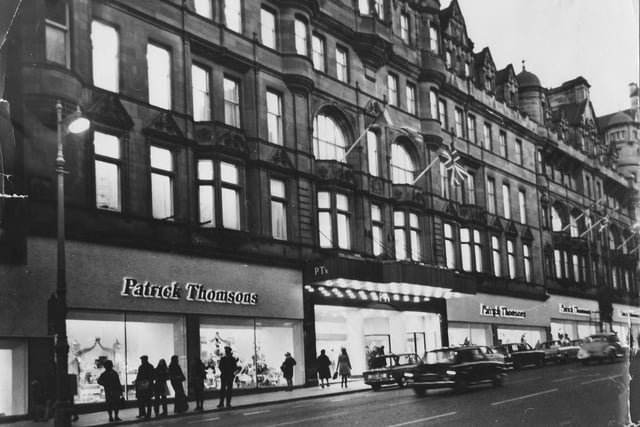 Simply dubbed "PT's" by the masses, Patrick Thomson's department store on North Bridge was an affordable alternative to the grander department stores found on Princes Street, such as Jenners and R W Forsyth. The store made considerable effort at Christmas and its Santa's grotto was incredibly popular.