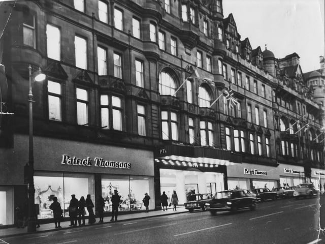 Simply dubbed "PT's" by the masses, Patrick Thomson's department store on North Bridge was an affordable alternative to the grander department stores found on Princes Street, such as Jenners and R W Forsyth. The store made considerable effort at Christmas and its Santa's grotto was incredibly popular.
