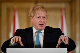Prime Minister Boris Johnson said he believed we can turn the tide against the virus. Picture: Leon Neal - WPA Pool/Getty Images