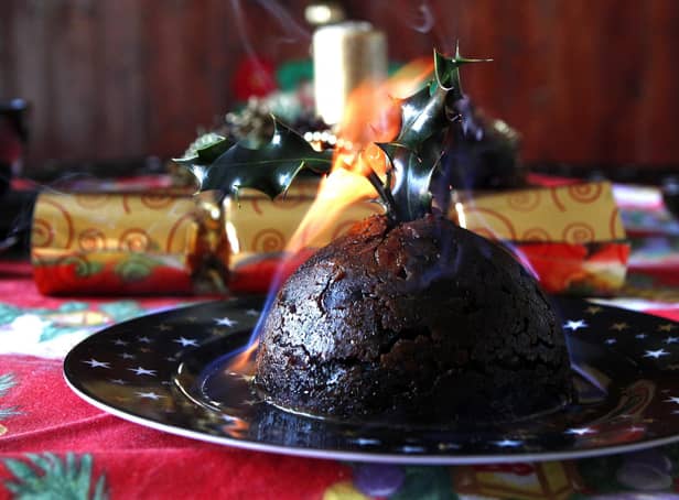 Some Christmas puddings get more attention than some pets, before they are ceremoniously set on fire (Picture: Peter Byrne/PA Wire)