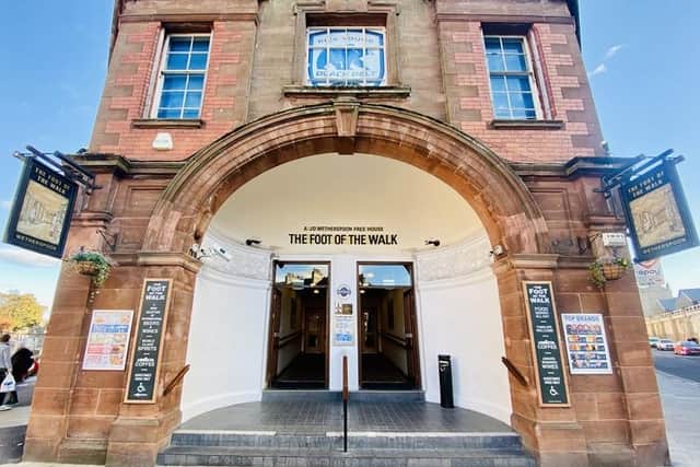 The Foot of the Walk Wetherspoons pub in Edinburgh has been put up for sale. Photo: JD Wetherspoon