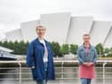 Director Cora Bisset and artistic director Jackie Wylie photographed at the SEC, Glasgow, for National Theatre of Scotland's season launch.