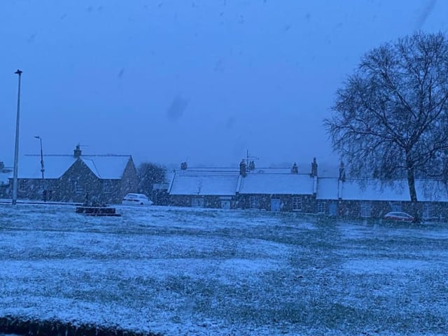 Jo Proctor took this photo of a wintery scene in Dalmeny