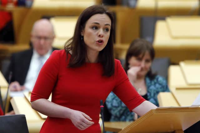 Kate Forbes MSP Minister (Photo by Andrew Cowan/Scottish Parliament via Getty Images)