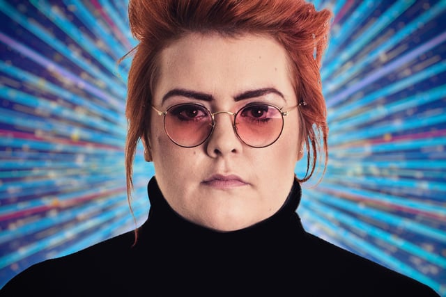 Jayde Adams is a comedian and actress from Bristol who has featured in 8 Out of 10 Cats, Good Omens, and is a regular performer at Edinburgh Festival Fringe.