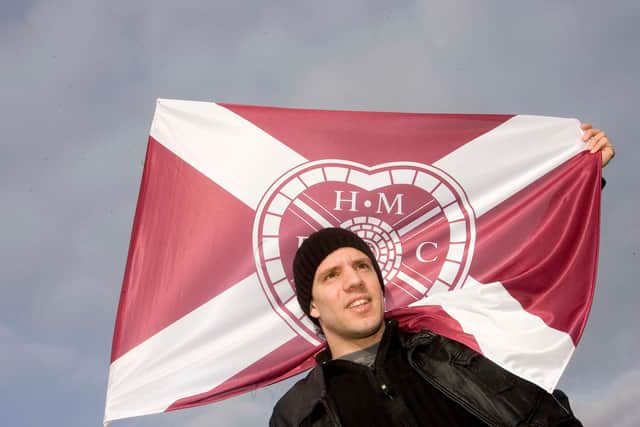 Takis Fyssas is returning to Edinburgh for a night with Hearts fans.