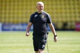 Livingston manager David Martindale is taking the Premier Sports Cup seriously. His team kick off their competitive season against Albion Rovers on Saturday. Picture: Simon Wootton / SNS