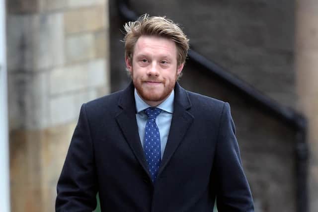 Lewis Ritchie in 2018 after he returned to work at Edinburgh council despite being accused of sexual harrassment