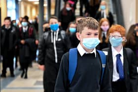 The EIS said masks should still be worn in communal areas when school return after summer.