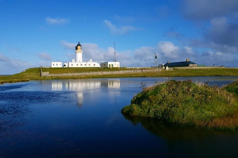 Holiday getaways don't come much more remote than the Lighthouse Keeper's Cottage, right next to the picturesque Noss Head Lighthouse near Wick in the far north of Scotland. It sleeps up to six people and offers perfect stargazing conditions from its doorstep.