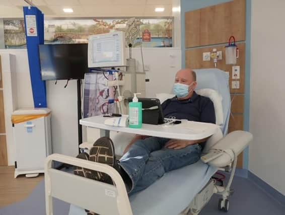 Bill Aitken attends new state-of-the-art renal unit at the Western General