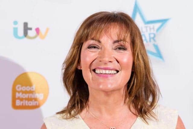 Lorraine Kelly has condemned celebrities who have broken coronavirus restrictions as she shared a festive message with television viewers.