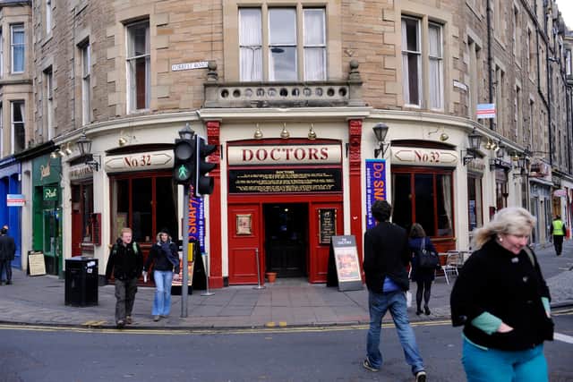 Women were asked to leave Doctors pub.