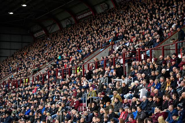 Hearts told it will not be long before they can enjoy packed stands at Tynecastle as restrictions on crowd numbers are lifted. Photo by Rob Casey/SNS Group