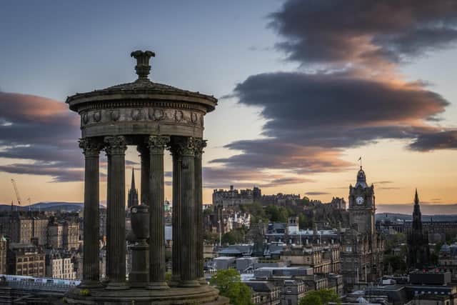 A view across the city of Edinburgh, as a licensing scheme aimed at short-term let properties in Scotland has opened
