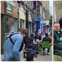 Phil Rosenthal, from Somebody Feed Phil, visited Social Bite's coffee shop on Rose Street for the latest series.