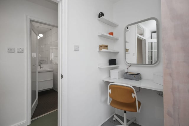 The property includes this small study area, perfect for work or studying.
