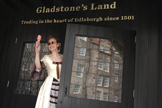 Gladstone's Land is believed to be home to the oldest shop in the city.