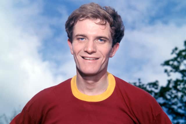 Willie Hunter made his name with Motherwell where he was part of the outstanding 'Ancell Babes' side.
