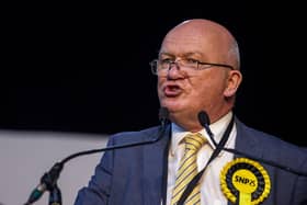 SNP Gordon MacDonald holds onto his seat for Edinburgh Pentlands. Picture: Lisa Ferguson