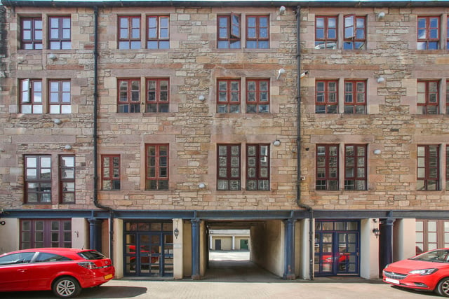 This Leith property also includes double glazing, a secure entry system and residents parking.