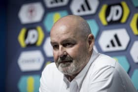 Scotland head coach Steve Clarke outlines his provisional squad for Euro 2024 at Wednesday's Hampden press conference.