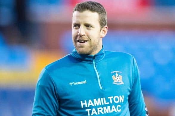 Colin Doyle in action for Kilmarnock during a Scottish Premiership match between Kilmarnock and Motherwell at Rugby Park (Photo by Mark Scates / SNS Group)