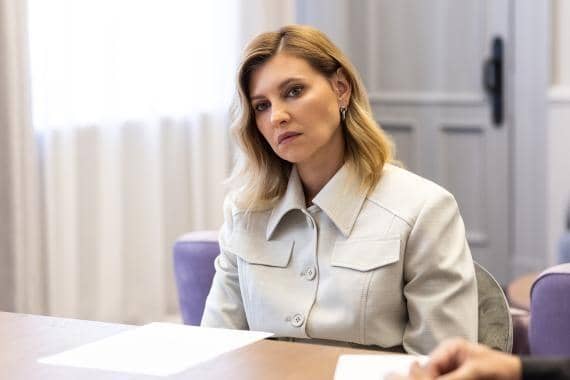 Ukraine’s First Lady Olena Zelenska says her country is in ‘mortal danger’