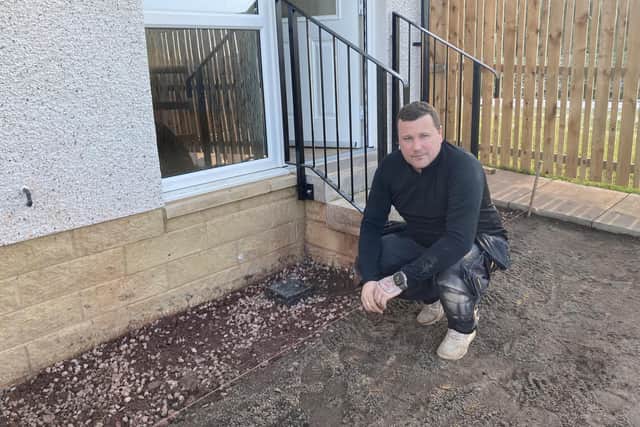 Daryl Murray pictured in his Dalkeith garden.
