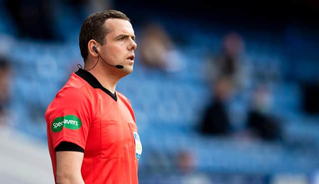 Scottish Conservative leader Douglas Ross will be part of the team of officials for Sunday's clash between Celtic and Hibs