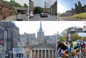 Several Edinburgh roads will be closed from Saturday evening until midday on Sunday this weekend