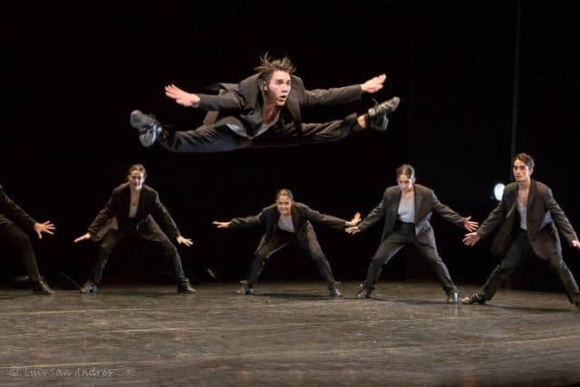 Luke Watson with Company ITDansa, performing ‘Minus 16’ by Ohad Naharin - photo by Luis San