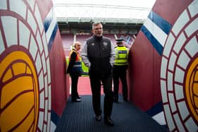 Craig Levein spoke on his Hearts reign on BBC. Picture: SNS