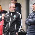 John Potter (left) is returning to Hibs