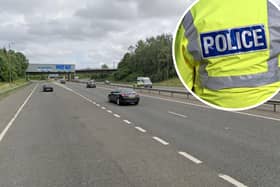 A woman has died after being involved in a two-vehicle collision on the M8 near Hermiston Gait. Police are now appealing for information