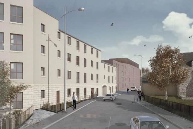 An impression of the proposed development at 535-555 Gorgie Road