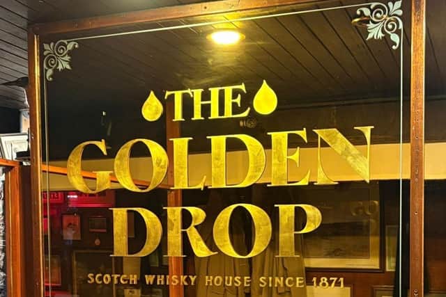 The Golden Drop at The Canny Man's
