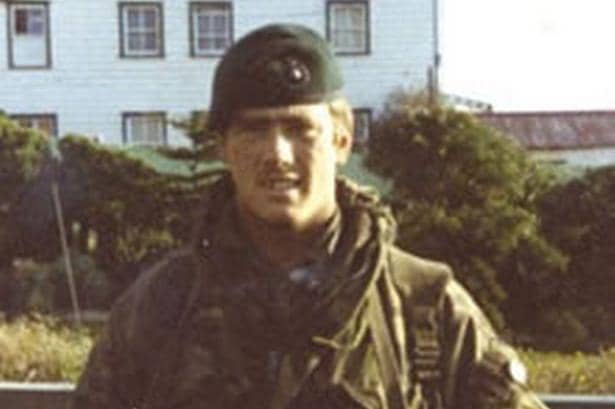 Keith Brown was just 19 when he sailed to the South Atlantic with the Royal Marines.