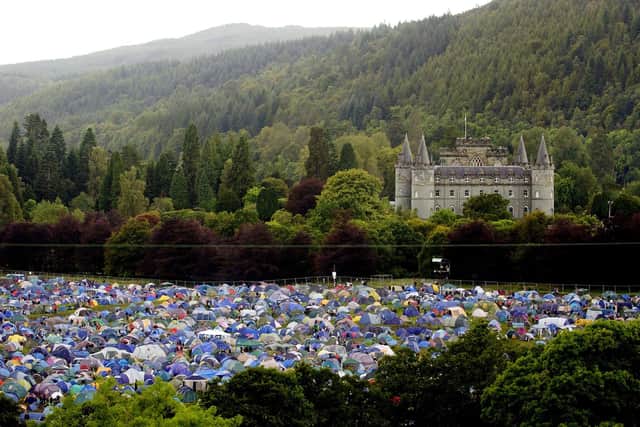 Connect was previously held in the grounds of Inveraray Castle on the banks of Loch Fyne. Picture: Jim Dyson/Getty Images