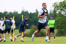 Hibs have been training hard ahead of facing Stoke City on Friday