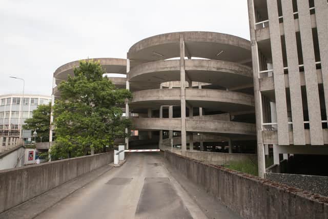 The West Bell Street Car Park was built on a former burial ground in Dundee.